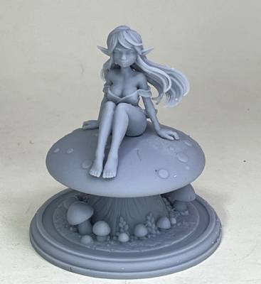 Fairy (no wings) straight legs (75mm)